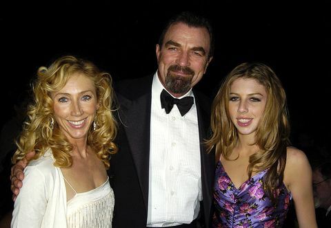 Tom Selleck, Jillie Mack a jejich dcera Hannah Selleck v roce 2004