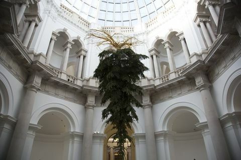 Význam vánočního stromu dnem vzhůru