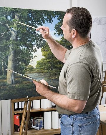 Malíř krajiny, Gary Stretar