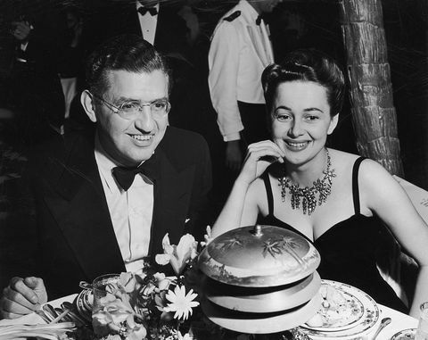 David O. Selznick a Olivia de Havilland v roce 1935.