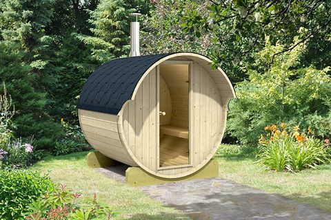 Můžete si koupit saunu pro 4 osoby pro své dvorky na Amazonu od Allwood