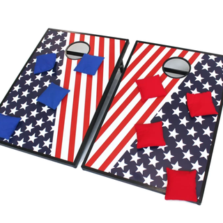 US Flag Cornhole Set