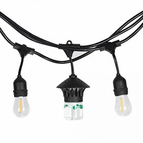 Venkovní LED řetězová světla Repelent BiteFighter proti komárům