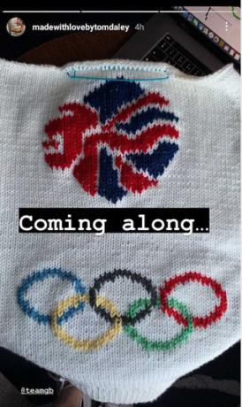 olympijský svetr tom daley