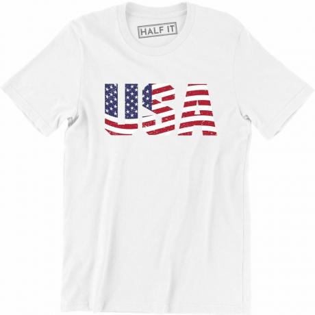 Tričko s vlajkou USA