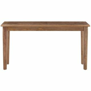 Dřevěný francouzský šedý konzolový stůl
