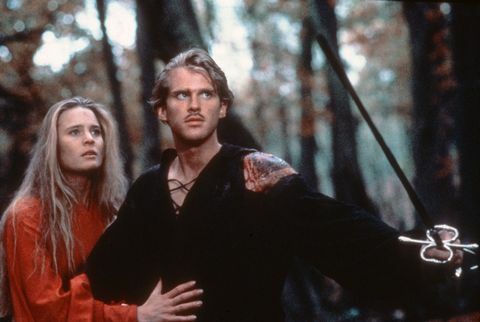 Cary Elwes a Robin Wright v princezně nevěstě (1987). 