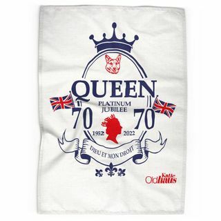 Queen's Platinum Jubilee utěrka