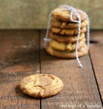 arašídové máslo nutella spirála cookies