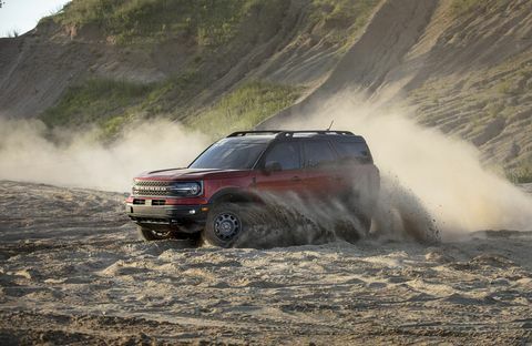 celý nový bronco sport umožňuje vzrušující vysokorychlostní terénní jízdu díky dostupnému 20litrovému motoru ecoboost® s předobrazem modelu nejlepší koňské síly a točivého momentu