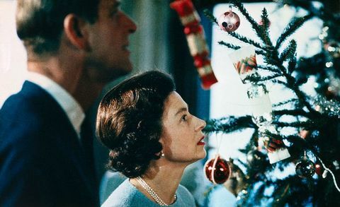 Fotografie Vánoční dekorace Buckinghamského paláce