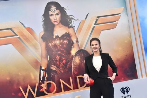 Lynda Carterová na premiéře Wonder Woman