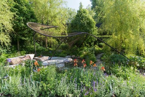 Zahrada Wedgewood na výstavě květin Chelsea 2018