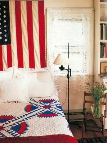 Vintage Americana ložnice