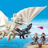 PLAYMOBIL® Light Fury s dětským drakem a dětmi