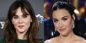 Členka obsazení 'new girl' zooey deschanel a porotkyně 'american idol' katy perry na instagramu