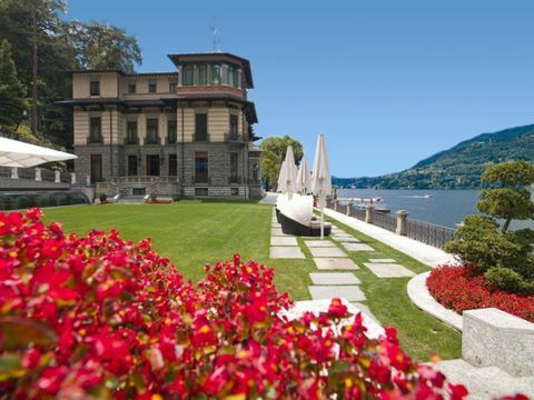 Rezort CastaDiva v jezeře Como, Itálie