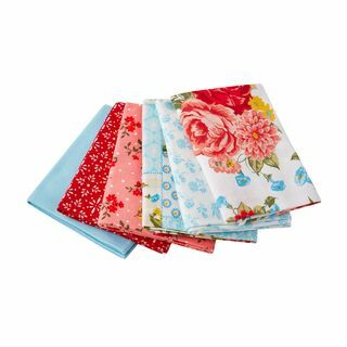 Pioneer Woman Sweet Rose Fabric Fat Quarter Bundle