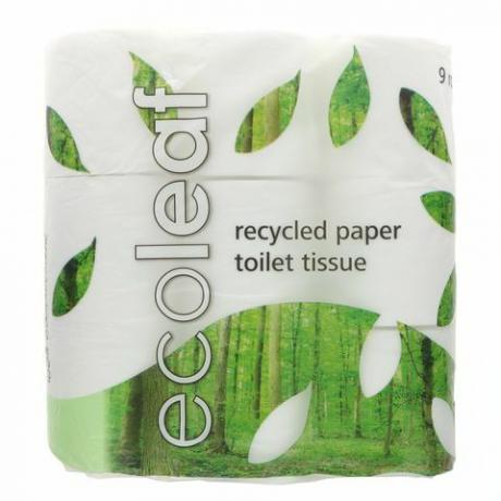 Toaletní papír z recyklovaného papíru Ecoleaf - Balení po 9 kusech