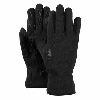 Fleecové rukavice Barts, černé
