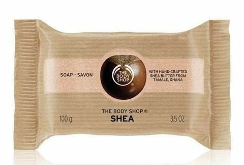 Body Shop shea mýdlové fotografie