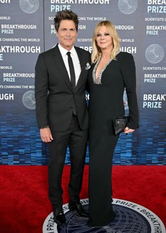 Los Angeles, Kalifornie 15. dubna rob Lowe a Sheryl Berkoff se účastní 9. výročního ceremoniálu průlomových cen v akademie muzeum filmů 15. dubna 2023 v Los Angeles, Kalifornie, foto: axellebauer griffinfilmmagic