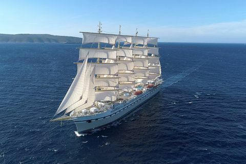 udržitelná výletní loď zlatý horizont